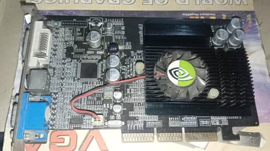 Vintage NVIDIA GeForce FX 5200 Pro 128MB AGP Graphics Card