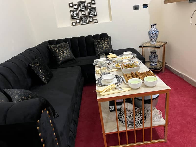 L shape Sofa like new 1