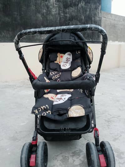 8 wheels Baby Stroller / Pram for Sale – Good Condition [9/10]