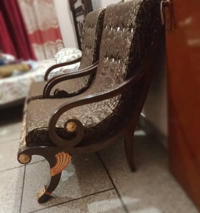 Two long chairs