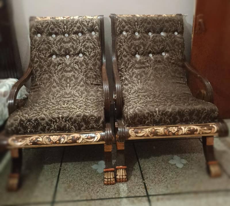 Two long chairs 1