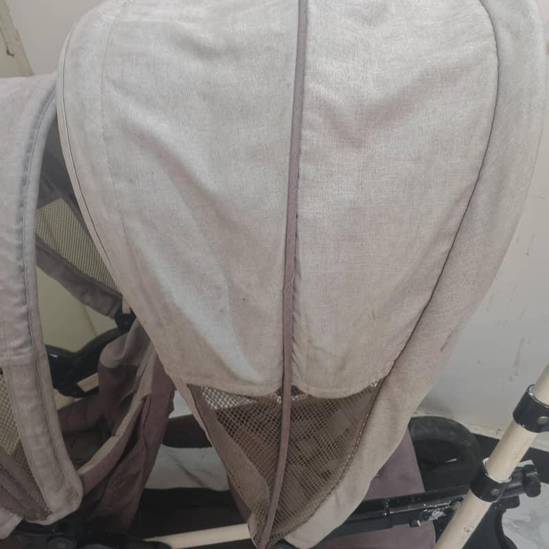 Twin branded  pram for sale 1