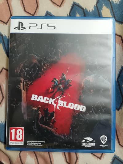 Just open,scratchless,BACK BLOOD 4