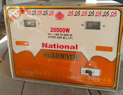20,000W National Automatic Voltage Stabilizer