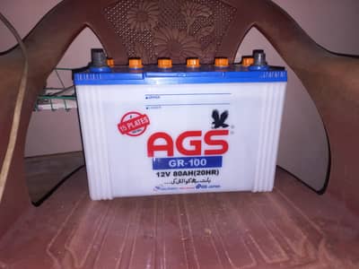 URGENT SALE  AGS Battery GR-100 80AH
