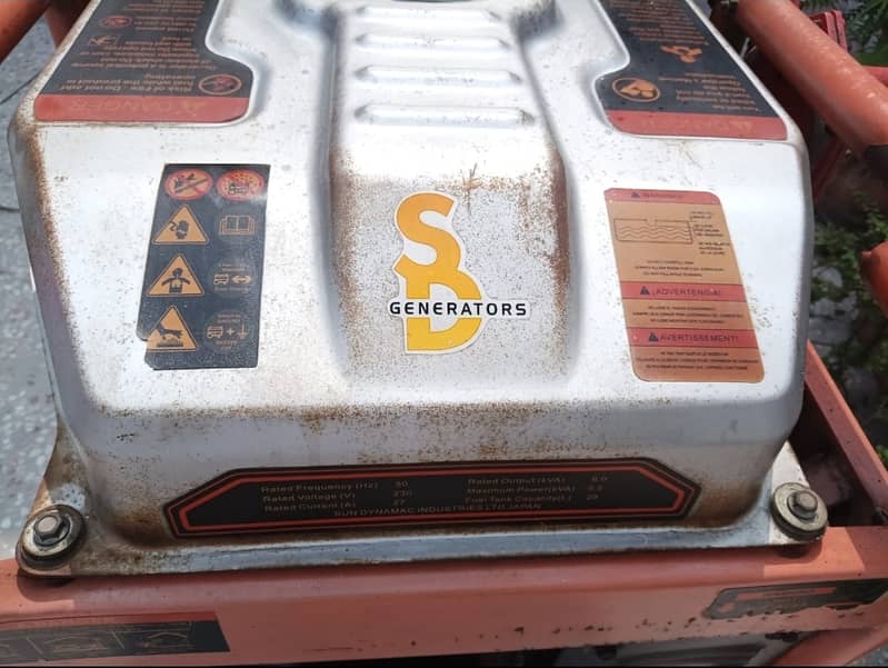 Uesd good condition generator 3