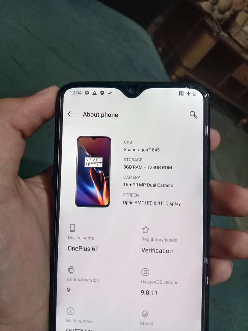 One Plus 6T 2