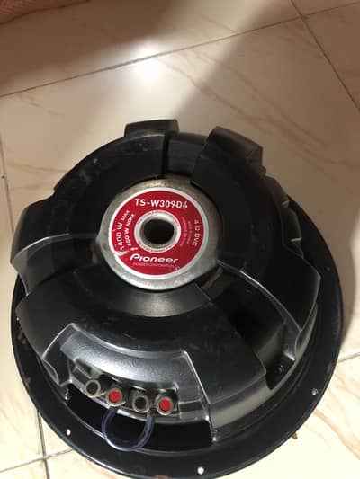 Pioneer d4 original woofer 309