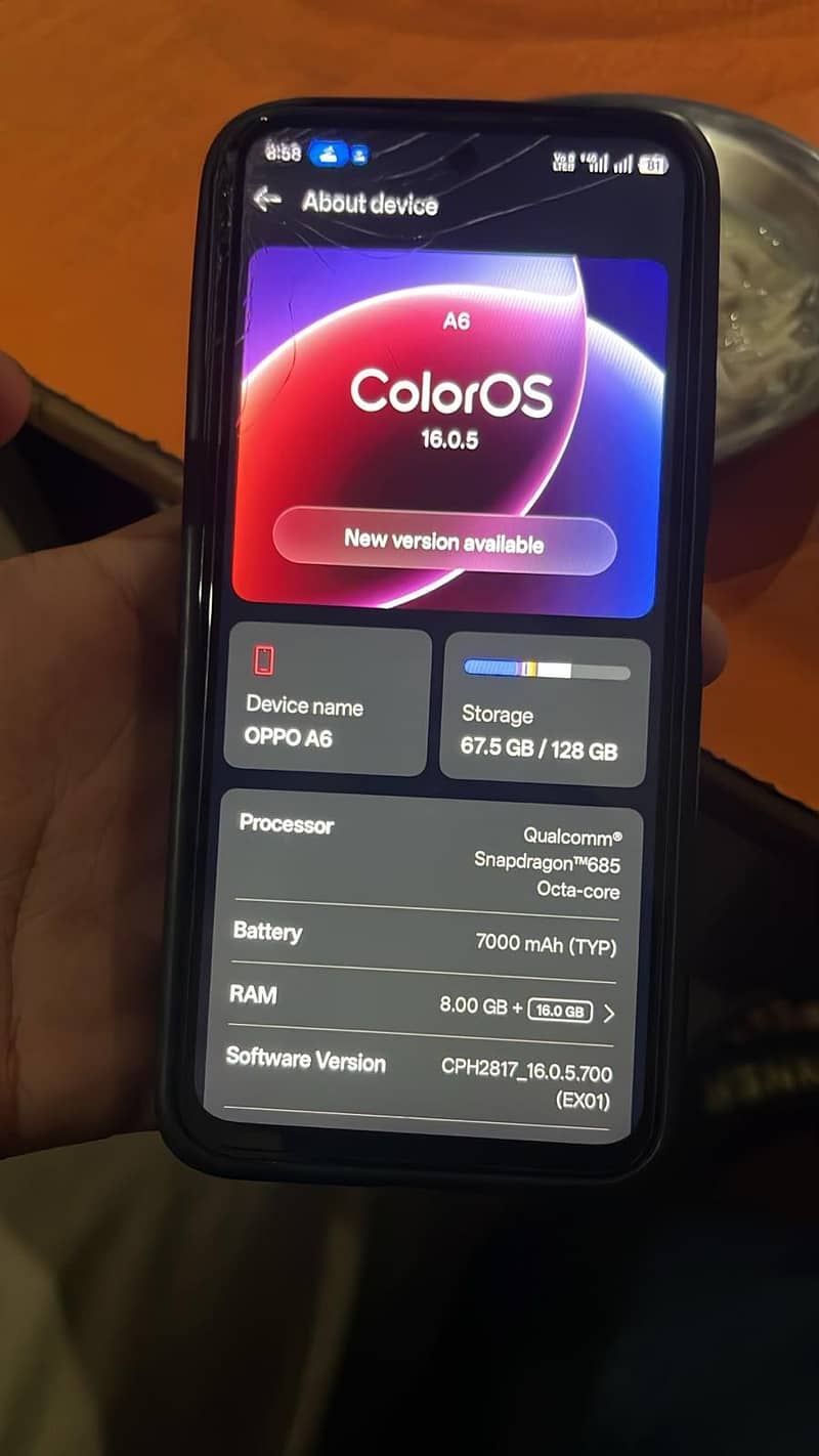 OPPO A6 0