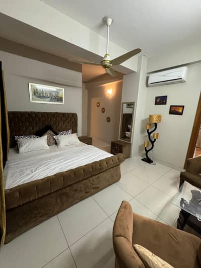 Daily Basis One Bedroom Available For Rent in E-11 Islamabad