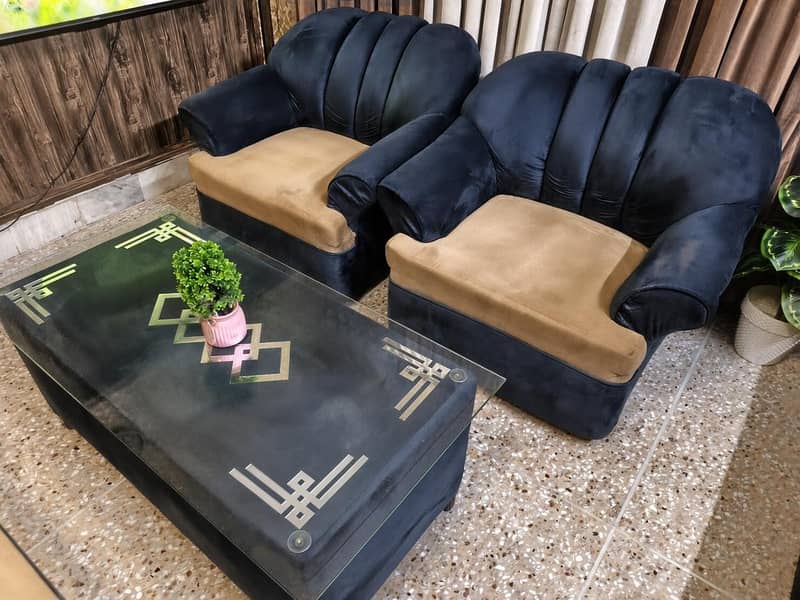 sofa set with table 2