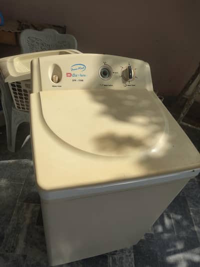 washing machine in full working state .