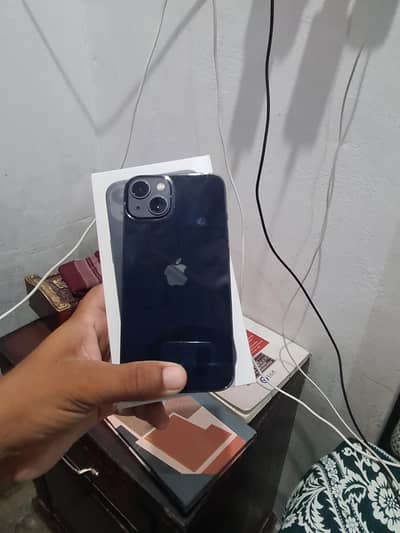 iPhone 13. Telenor sim working. 128gb. 89%. with box cable condition 10/10