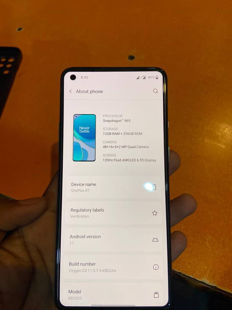 OnePlus 8t 7