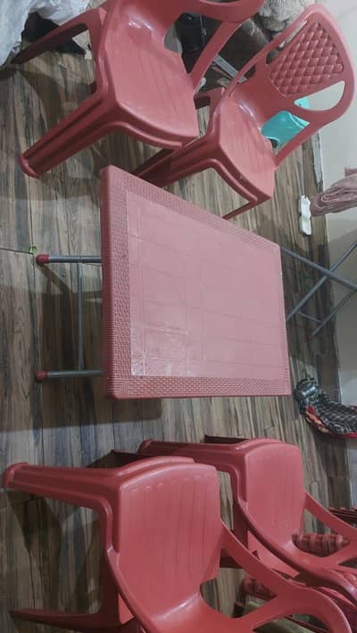 Chairs and table pairs