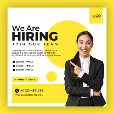 WE ARE HIRING MALE AND FEMALES STAFF FOR ONLINE WORK