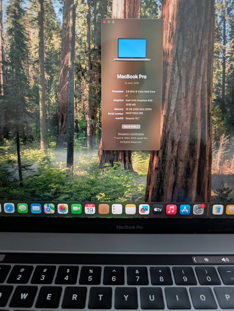 Macbook pro 2019 1