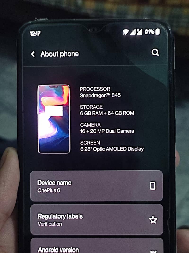 One Plus 6 5