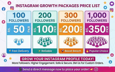 Instagram followers for sell