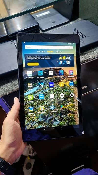 Amazon Tab 10 inch IPS Display 3+32 whatsap 03018862264