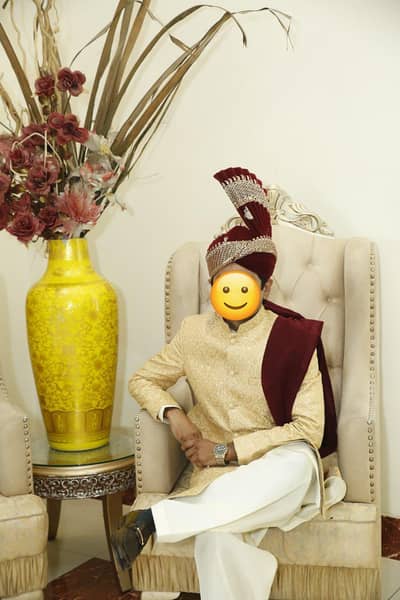 Sherwani with kulla