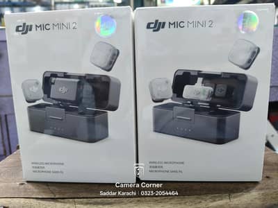 Dji Mic Mini 2 and Hollylend Lark Wireless Mic
