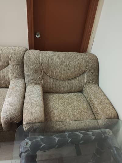 sheesham sofa and fom wala sofa 5 , 5 seatar