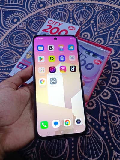 Ram 4+4 storage 128  condition new 1 month use