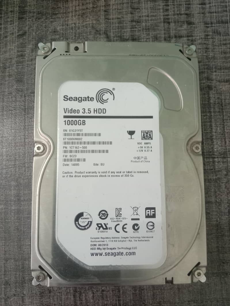 1tb hdd 0