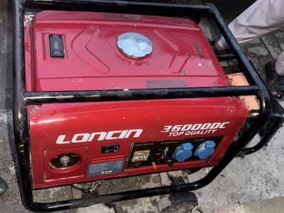 Original Loncin 3500D Generator — Used | Dual Fuel | For Sale