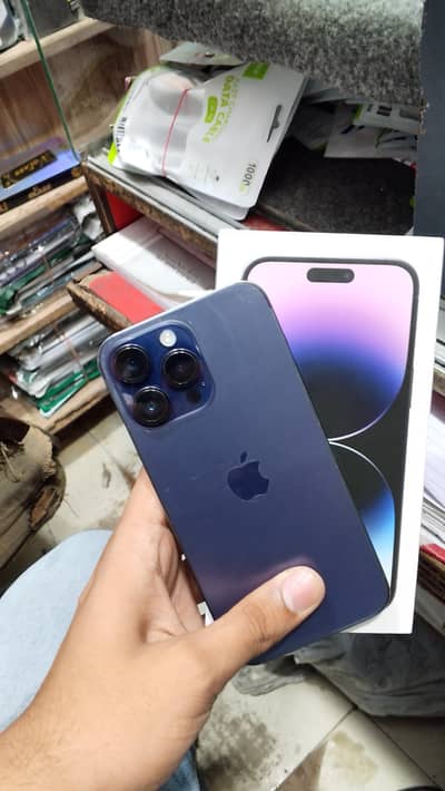 Iphone 14 pro max factory unlocked hk model 256gb all  geniune