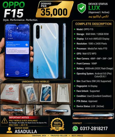 OPPO F15