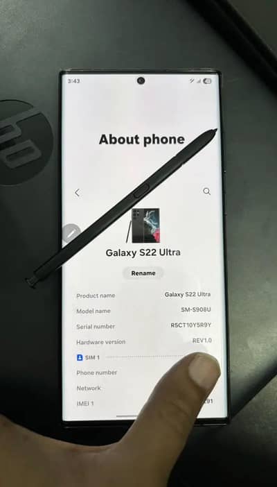 Samsung Mobile S22 Ultra