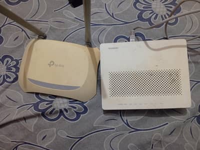 huawei ONU and tplink router for sell