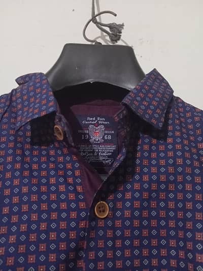Zara men and docker and red sun shirt