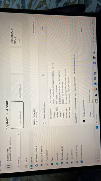 Microsoft Surface Laptop Go