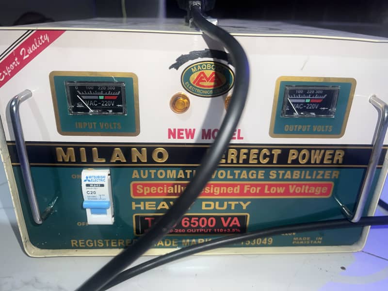 Automatic voltage stabilizer 3