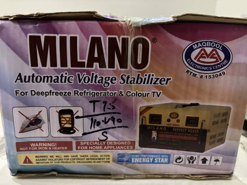 Automatic voltage stabilizer 4
