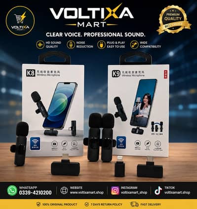 K8 Wireless Collar Mic | K9 Wireless Collar Mic