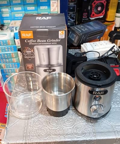 RAF R. 7107 Coffee Bean Grinder 400W – Electric Coffee & Spice Grinder
