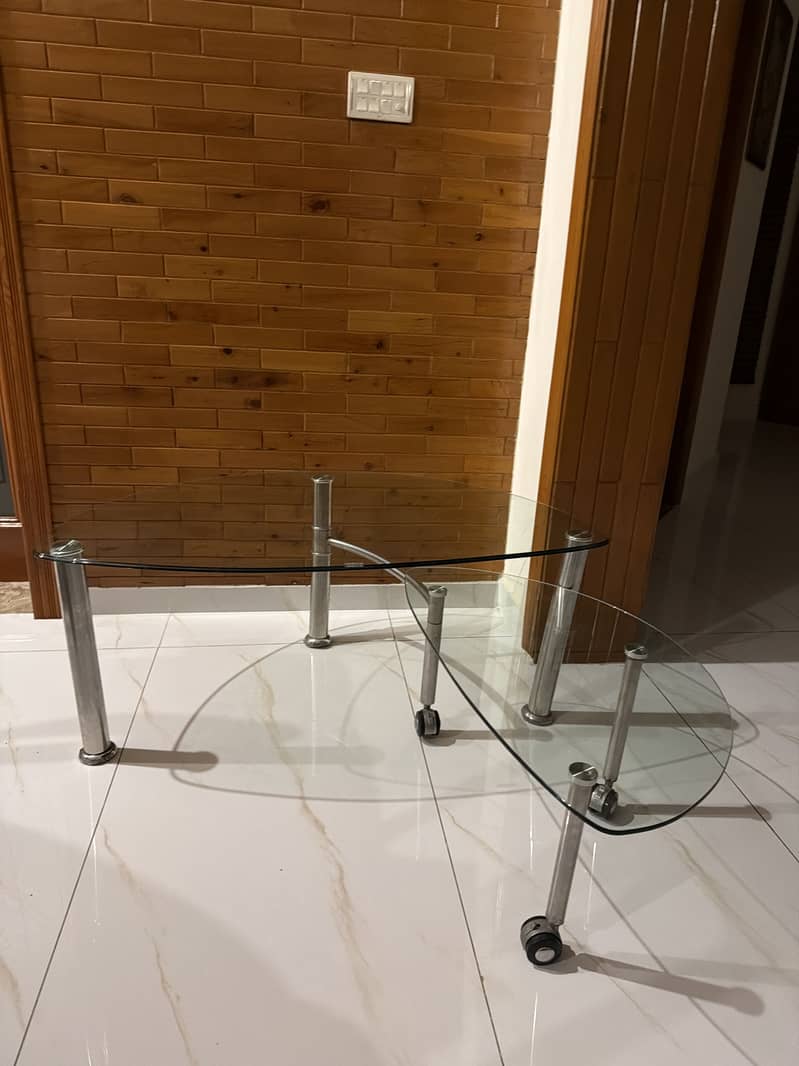 Table with moveable portion 1