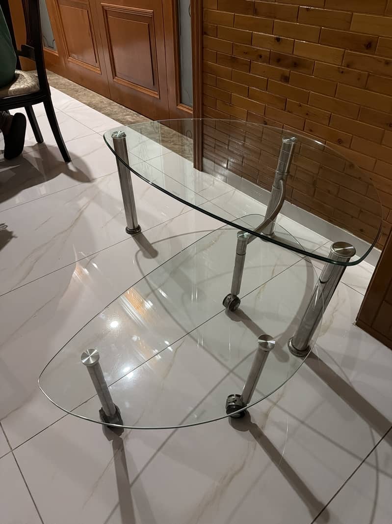 Table with moveable portion 2