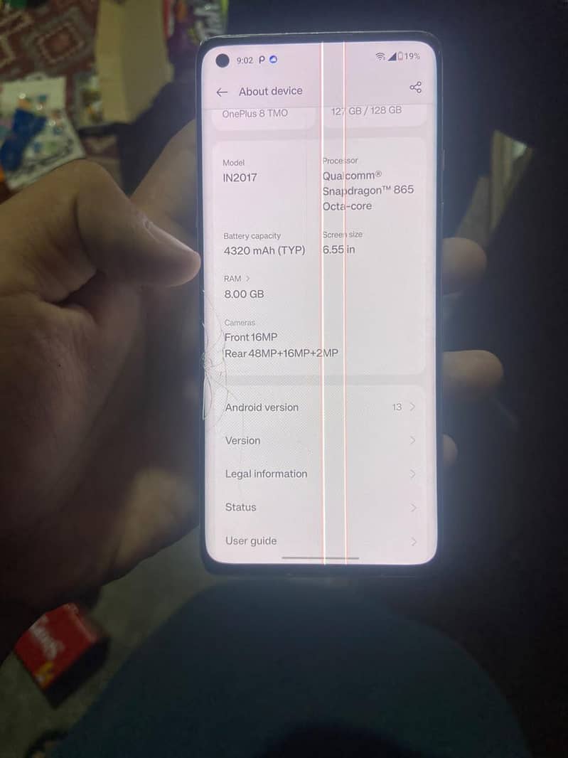One Plus 8 5