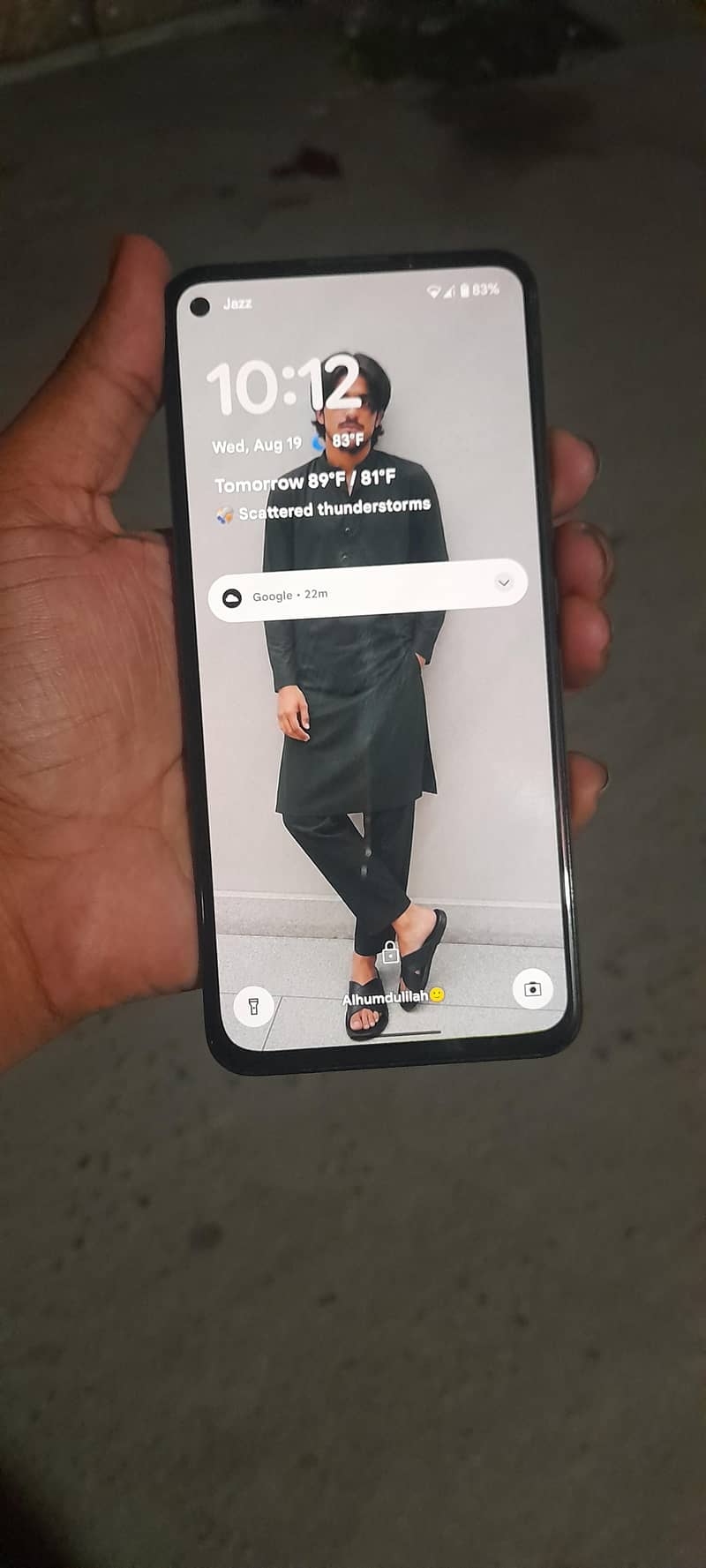 Google pixel 5a 1