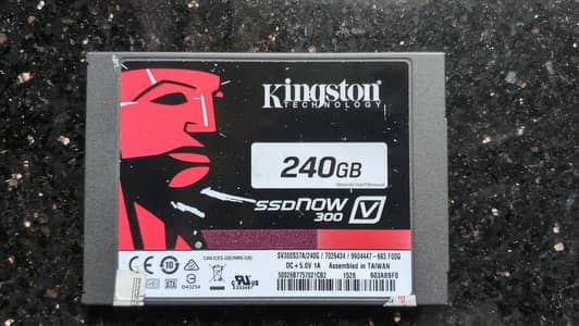 Kingston 240GB Sata SSD contact [03104307725]