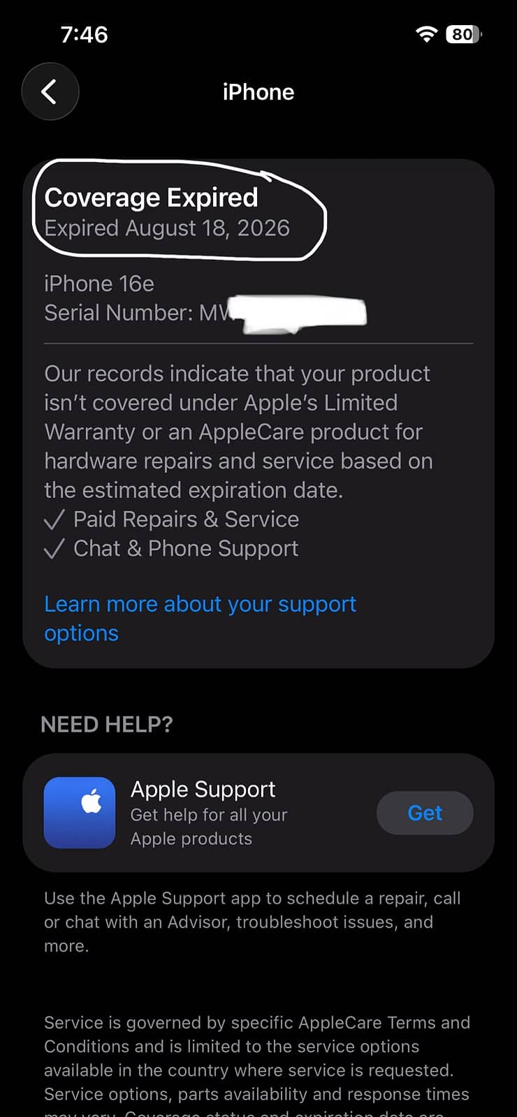 Apple iPhone 16e 11