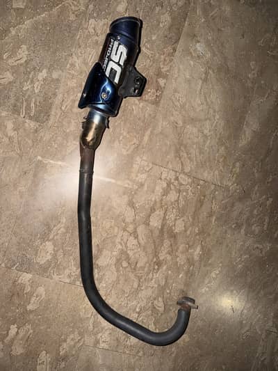 Sc project Exhaust with bend pipe