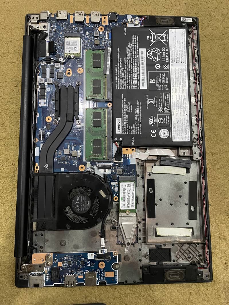 Used parts of Lenovo E595 0
