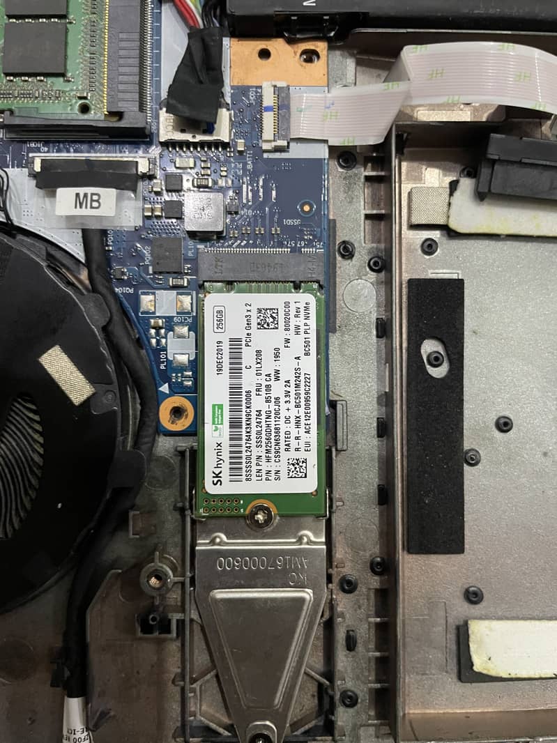 Used parts of Lenovo E595 1