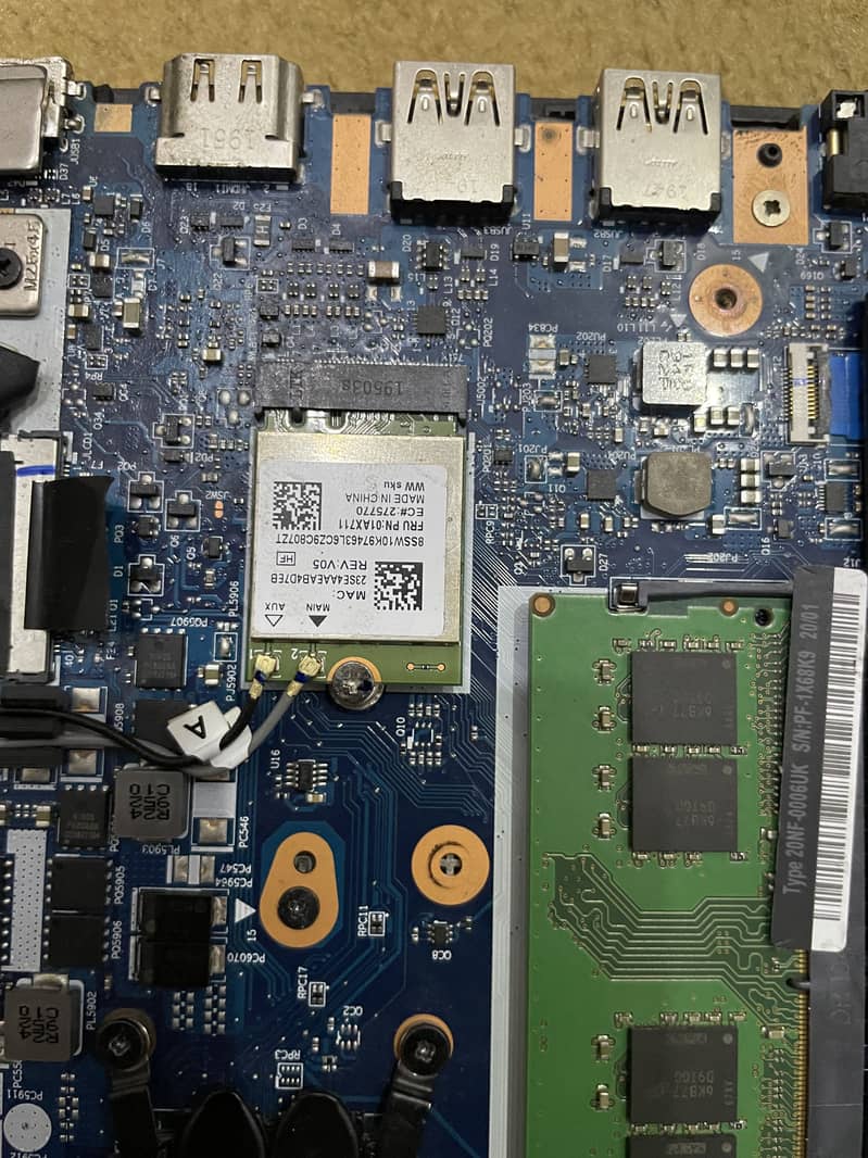 Used parts of Lenovo E595 3